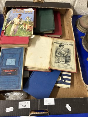 Lot 527 - Box of assorted books