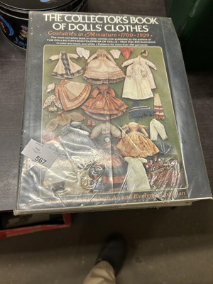 Lot 567 - Two books on doll collecting