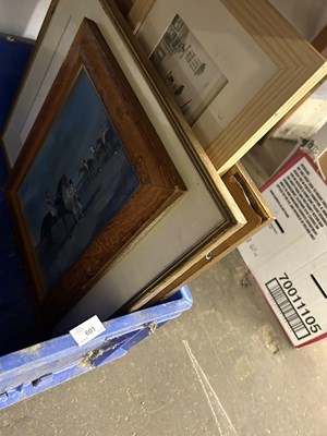 Lot 601 - Quantity of pictures and prints