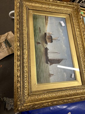 Lot 556 - 19th Century School study of a coastal scene...