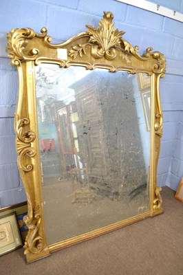 Lot 555 - A very large 19th Century gilt framed over...