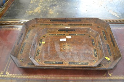 Lot 567 - A pair of Victorian aesthetic style octagonal...