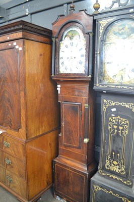 Lot 607 - An early 19th Century long case clock with...