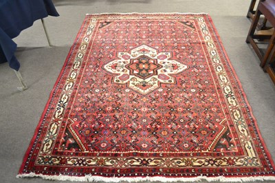 Lot 624 - A modern Iranian Hossienbad carpet 224 x 160cm