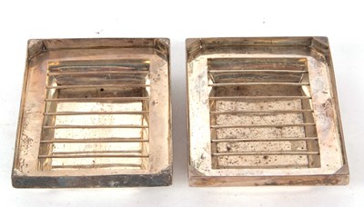 Lot 70 - A pair of Victorian silver dishes or plain...