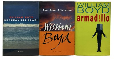 Lot 455a - WILLIAM BOYD FIRSTS: 3 Titles: THE BLUE...