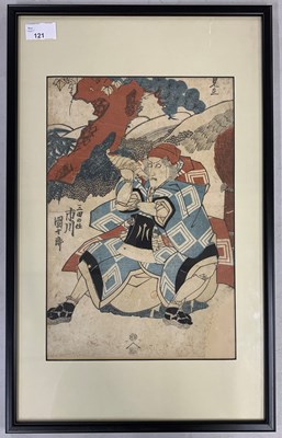 Lot 121 - Utagawa Kunisada (1786-1865), Original 19th...