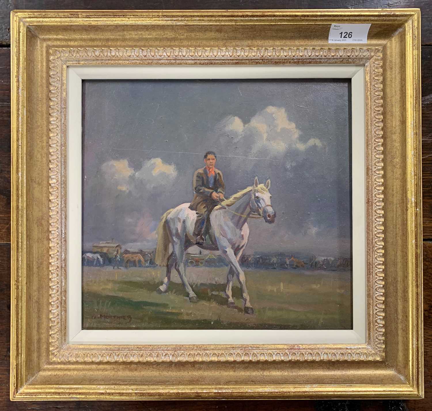 Lot 126 - Geoffrey Mortimer (1895-1986), Study of a...