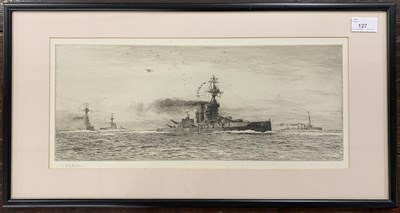 Lot 127 - William Lionel Wyllie (1851-1931), Royal Naval...