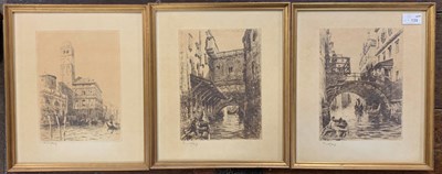 Lot 139 - Ernest George (1839-1922), Three scenes of...