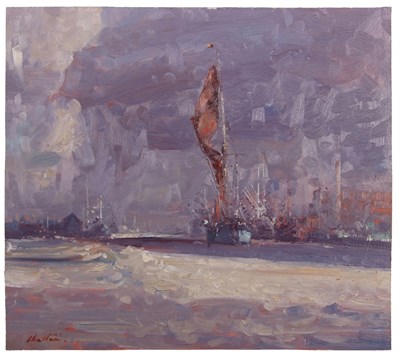 Lot 447 - Geoffrey Chatten (British, b.1938), "Sailing...