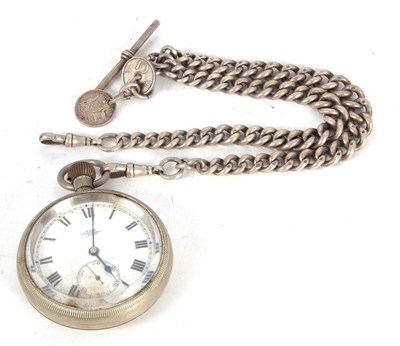 Lot 226 - A Kays standard lever gents pocket watch with...