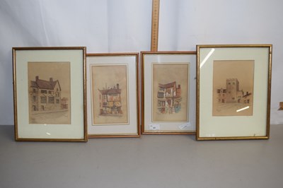 Lot 17 - Pococke, a group of four studies of various...