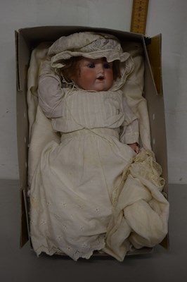 Lot 61 - Armand Marseille porcelain headed doll marked...