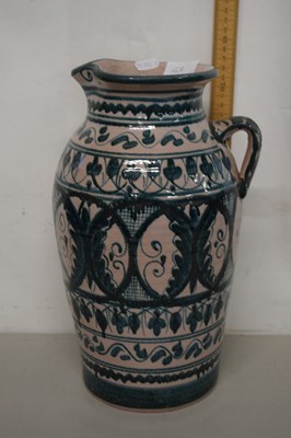 Lot 66A - A continental pottery jug