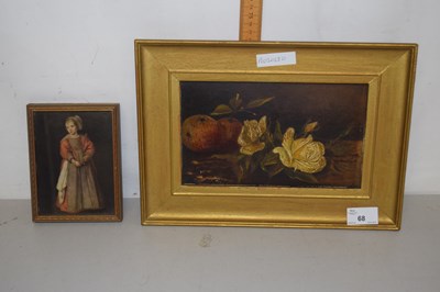 Lot 68 - Early 20th Century still life study of roses...