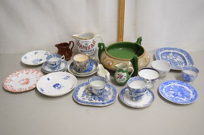 Lot 143 - Mixed Lot: Various tea wares, continental...