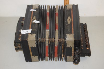 Lot 171 - A vintage accordion