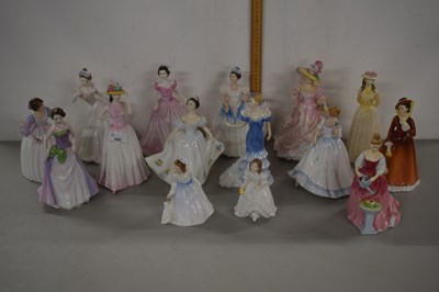 Lot 185 - A good collection of Royal Doulton figurines...