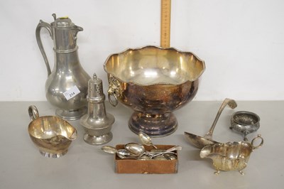 Lot 214 - Mixed Lot: Various silver plated wares