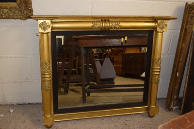 Lot 233 - A 19th Century and later over mantel mirror...