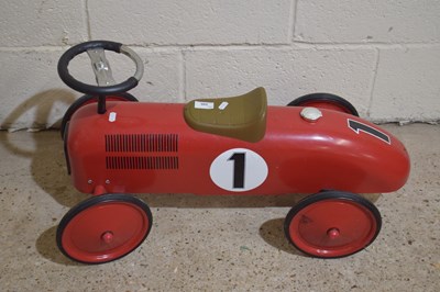 Lot 290 - A reproduction child's push along car