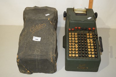 Lot 340 - An Addo vintage mechanical calculator