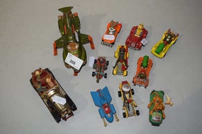 Lot 368 - Vintage Dinky and Corgi cars and vehicles to...