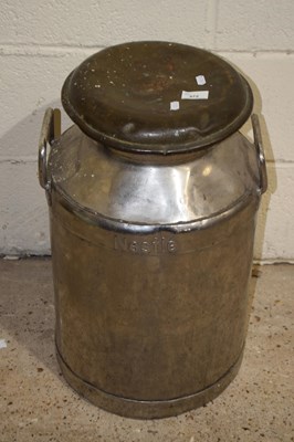 Lot 372 - A vintage Nestle metal milk churn