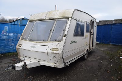 Lot 393 - A County Somerset caravan with woodburner...