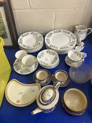 Lot 506 - Quantity of Crown Staffordshire table wares...