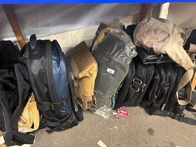 Lot 606 - Mixed Lot: Various backpacks, suitcases etc