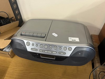 Lot 626 - A Sony portable hi-fi