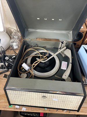 Lot 630 - A Bush Monarch portable record player