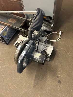 Lot 675 - An electric mitre saw