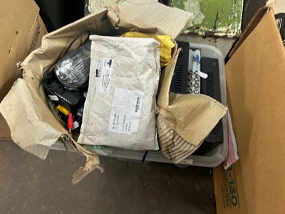 Lot 715 - Box of various computer accessories