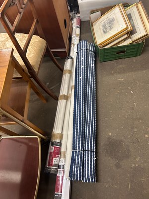 Lot 743 - A group lot of roller blinds and floor mats