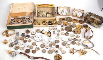 Lot 295 - Mixed Lot: Various watch and pocket watch...