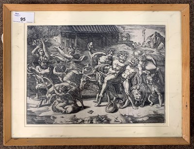 Lot 95 - Agostino Veneziano (Italian, 1490-1540), "The...