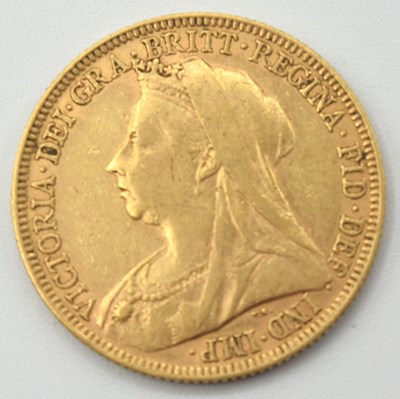 Lot 201 - Queen Victoria, 1896 Full Gold Sovereign....