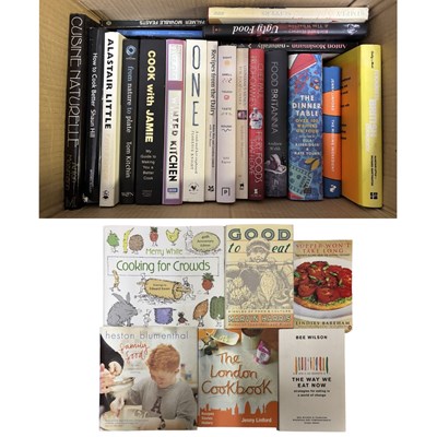 Lot 1071 - ONE BOX: Various cookery interest, including...