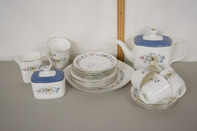 Lot 5 - A Royal Doulton part tea set in the Pastorale...