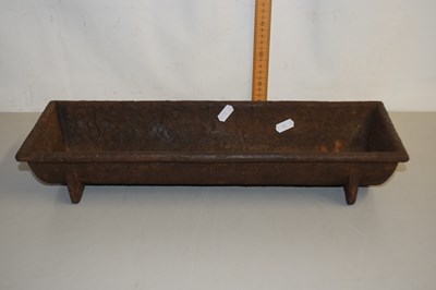 Lot 29 - A vintage metal trough