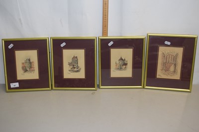 Lot 42 - A group of four framed pictures of Yarmouth...