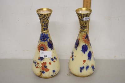 Lot 52 - A pair of Carlton ware early 20th Century...