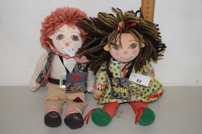 Lot 62 - Two ragdolls