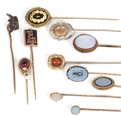 Lot 226 - A quantity of assorted stick pins: to include...