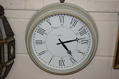 Lot 239 - Modern wall mounted clock