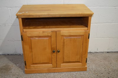 Lot 309 - A pine two door cupboard