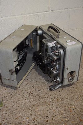 Lot 319 - A cased cine projector